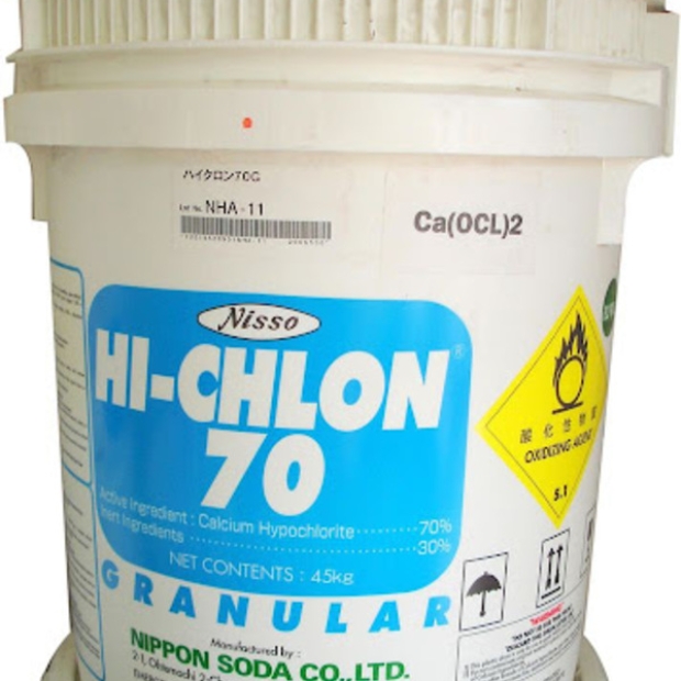 Hóa chất Chlorine 70 Trung Quốc - Xử lý nước hồ bơi